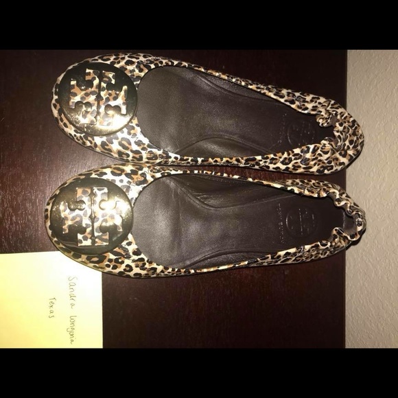 Tory Burch leopard flats - Picture 4 of 4